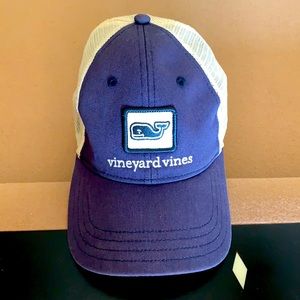 Vineyard Vines Hat Navy/cream